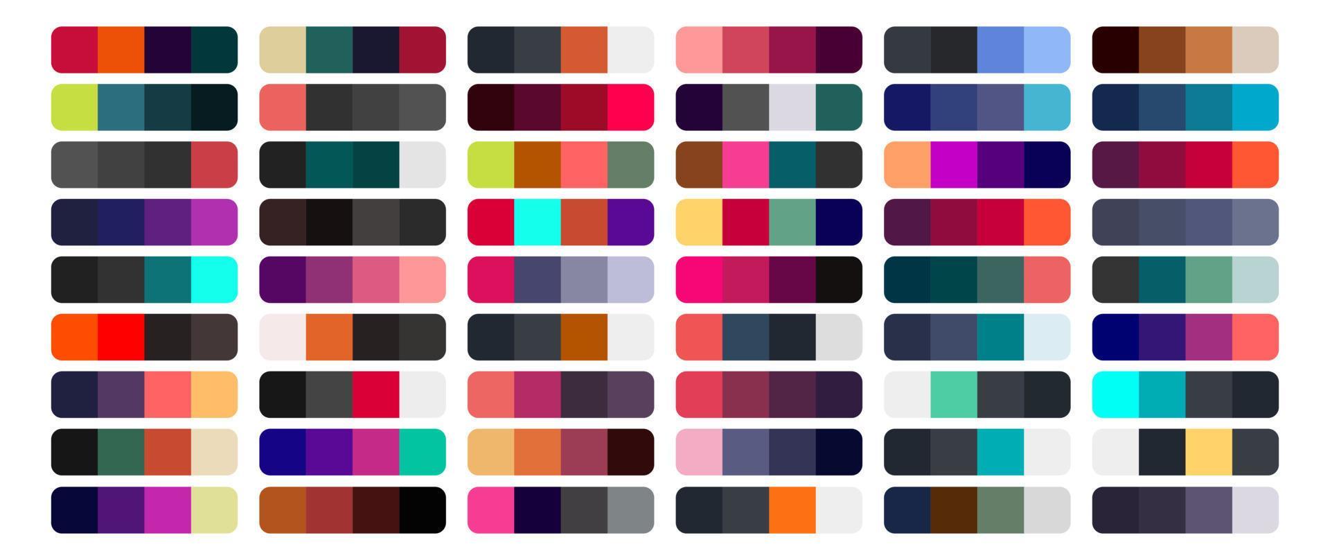 color-palette-set-design-template-free-vector